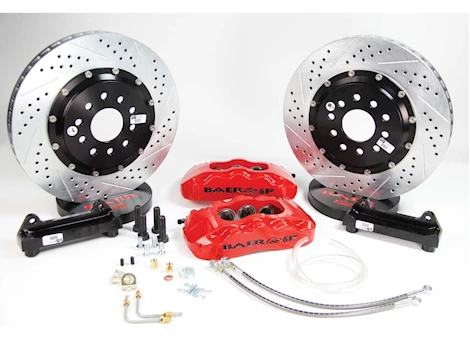 Baer Brake Systems 14IN PRO BRAKE SYS FRT RED 18-23 JEEP