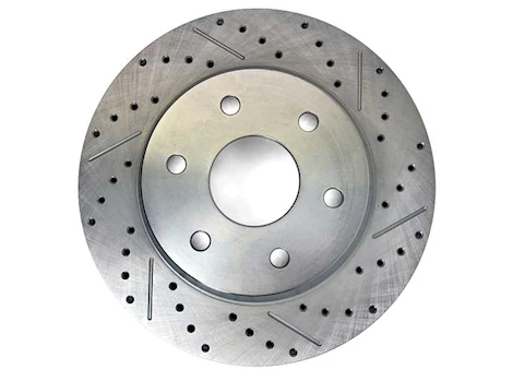 Baer Brake Systems REGISTER BRAKE ROTOR, 14IN DIA, 1.181IN THICK, 5.50X3.098IN BOLT, LEFT, SLOT/DR