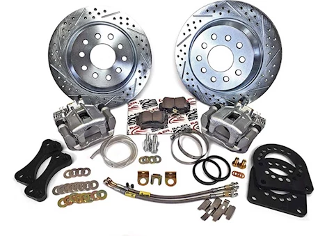 Baer Brake Systems 68-69 F-BODY IRONSPORT BRAKE SYS W/ PARK (STAGGERED), 11.65IN X .705IN, REAR, S