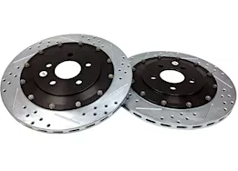 Baer Brake Systems 05-14 mustang eradispeed performance rotors, 14in x .750in, rear, 2pc