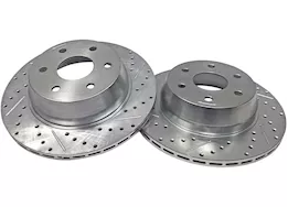 Baer Brake Systems 05-18 silverado/sierra 1500 eradispeed1 performance rotors, 14in x .799in, rear