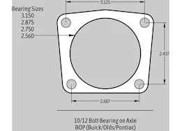 Baer Brake Systems 64-77 gm a-body ss4+ rb w park