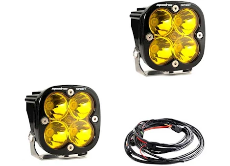 Baja Designs SQUADRON SPORT, PAIR AMBER, LED SPOT