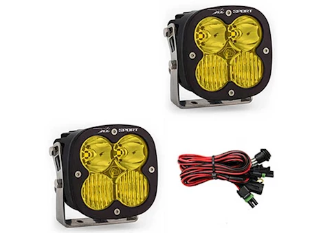 Baja Designs XL SPORT, PAIR DRIVING COMBO, AMBER