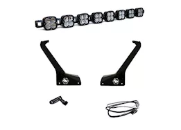 Baja Designs 18-c wrangler/20-c gladiator linkable roof mount light bar  kit clear