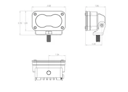 Baja Designs S2 pro, pair spot led