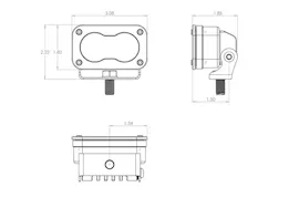 Baja Designs S2 pro, pair driving/combo led