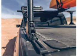 BAK Industries 19-23 ranger 6.1ft bed revolver x4s tonneau cover w/t-slot rails