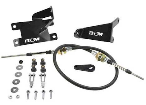 B & M Automotive 97-06 wrangler tj heavy duty t/c shift cable conversion kit Main Image