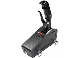 B & M Automotive Stealth magnum grip pro stick alum cover w/carbon fiber pattern gm transmissions