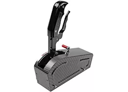 B & M Automotive Stealth magnum grip pro stick alum cover w/carbon fiber pattern gm transmissions