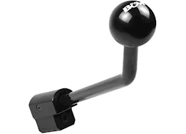B & M Automotive Jeep manual transmission shifter stick kit black