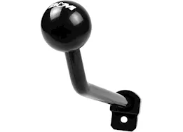 B & M Automotive Jeep manual transmission shifter stick kit black