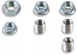 B & M Automotive T-handle w/button brushed al