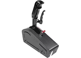 B & M Automotive Stealth magnum grip pro stick alum cover w/carbon fiber pattern gm transmissions