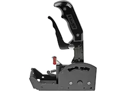 B & M Automotive Stealth magnum grip pro stick alum cover w/carbon fiber pattern gm transmissions