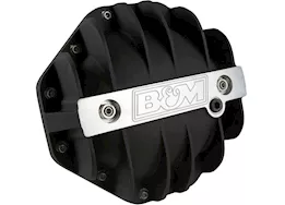 B & M Automotive Cast aluminum differential cover black