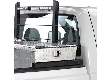 Backrack 15-c f150 aluminum new body toolbox no drill 31in hardware kit, frame not incl Main Image