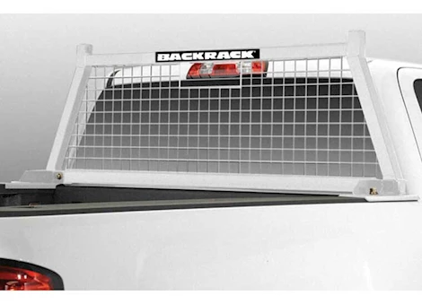 Backrack 07-C DODGE RAM/99-04 SILVERADO/SIERRA SAFETY RACK WHITE FRAME ONLY (HDW KIT REQ)