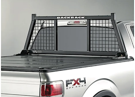 Backrack FRAME ONLY - HALF SAFETY RACK - BLACK