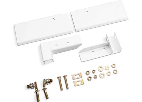 Backrack 15-C F150 ALUM BODY STANDARD NO DRILL WHITE HARDWARE KIT, FRAME NOT INCLUDED