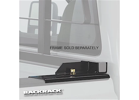 Backrack 19-C DODGE RAM 1500 W/O DODGE RAMBOX NO DRILL HARDWARE KIT, FDODGE RAME NOT INCL