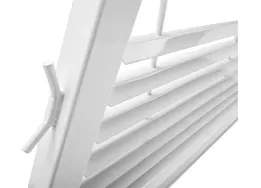 Backrack 94-c dodge ram/04-c titan louvered rack white frame only (hdw kit req)