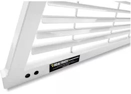 Backrack 94-c dodge ram/04-c titan louvered rack white frame only (hdw kit req)