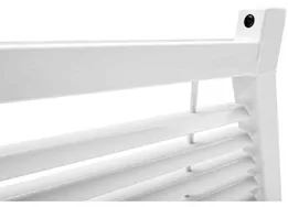 Backrack 94-c dodge ram/04-c titan louvered rack white frame only (hdw kit req)