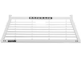 Backrack 94-c dodge ram/04-c titan louvered rack white frame only (hdw kit req)