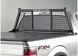 Backrack Frame only - half safety rack - black