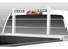 Backrack 04-c f150/08-21 tundra/07-18 silverado/sierra backrack white frame only (hdw kit