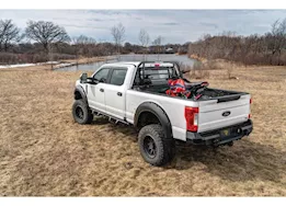 Backrack 04-c f150/19-c silverado 1500 ld srx rack (hdw kit req) black powder coat