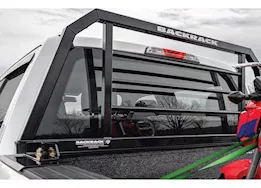 Backrack 99-c f250/f350 sd srx rack (hdw kit req) black powder coat