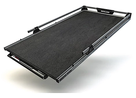 Bedslide 2000LBS CAPACITY 75INx48IN WEATHERDECK, FULL EXTENSION, W/GUARDRAILS