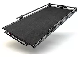 Bedslide 2000lbs capacity 75inx48in weatherdeck, full extension, w/guardrails
