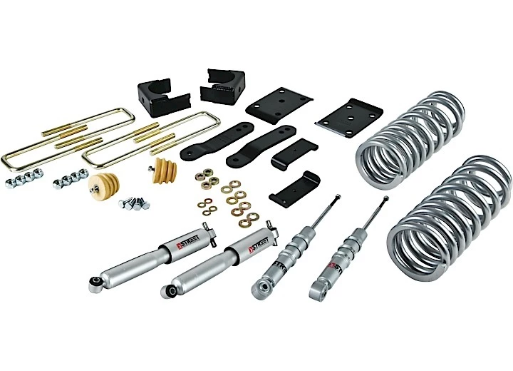 Belltech (KW Automotive) 07-13 toyota tundra v8 only 2" f/4" r w/ sp shocks lowering kit Main Image