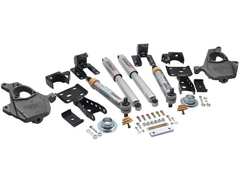 Belltech (KW Automotive) 16.5-17 SIL/SIERRA ALL CAB 2WD  2F/4R LOWERING KITS