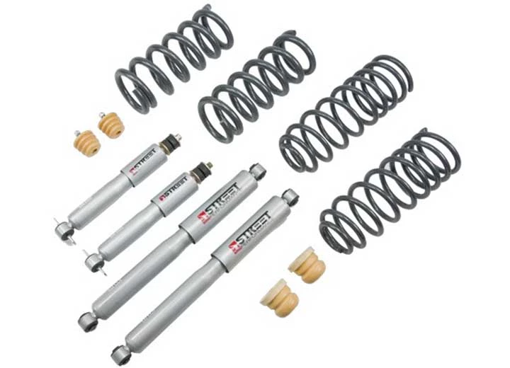 Belltech (KW Automotive) 09-13 ram 1500 (not std cab) 2in front (strut) 4in rear (coil & shocks) lowering kit Main Image