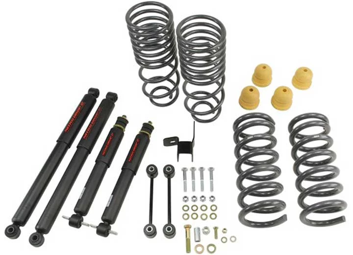 Belltech (KW Automotive) 09-13 dodge ram 1500 (std cab) 2in f/4in r drop w/ nitro drop ii shocks  lowerin Main Image