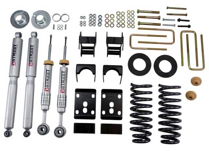 Belltech (KW Automotive) 09-13 F150 EXT CAB SHORT BED 2 OR 3IN F/4IN R DROP W/ STREET PERFORMANCE SHOCKS