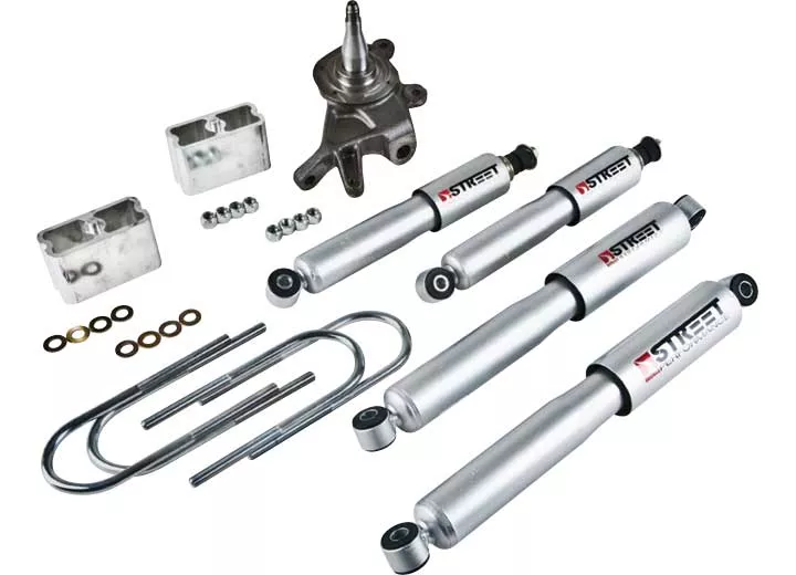 Belltech (KW Automotive) 73-87 gm c10 2" f/4" r w/ sp shocks lowering kit