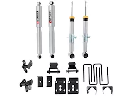 Belltech (KW Automotive) 21-c f150 2wd -1 in to -3.5inf/4.5in r lowering kit