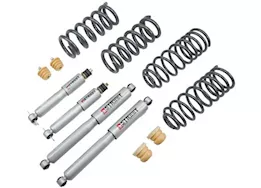 Belltech (KW Automotive) 09-13 ram 1500 (not std cab) 2in front (strut) 4in rear (coil & shocks) lowering kit