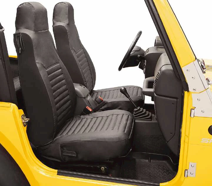 Bestop Black Diamond Front Seat Covers