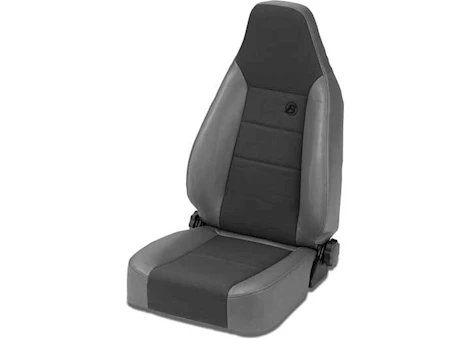 Bestop Inc. 76-06 Wrangler and CJ's Trailmax II Sport Seat - Charcoal Main Image