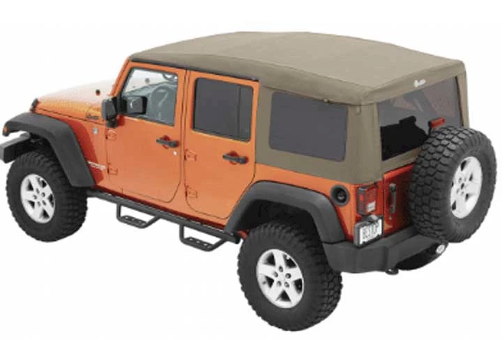 Bestop Inc. 07-18 jeep wrangler jk 4dr supertop ultra; tan twill Main Image