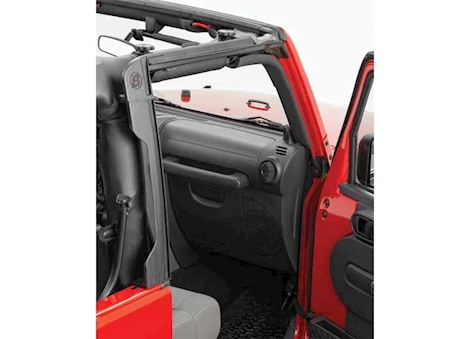 Bestop Door Surround Kit for 07-18 Jeep Wrangler JK 2-Door Main Image