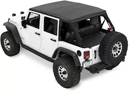 Bestop Inc. 07-18 jeep wrangler jk ascent top 4dr black (new style trektop nx)