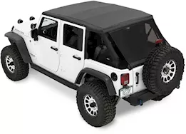 Bestop Inc. 07-18 jeep wrangler jk ascent top 4dr black (new style trektop nx)